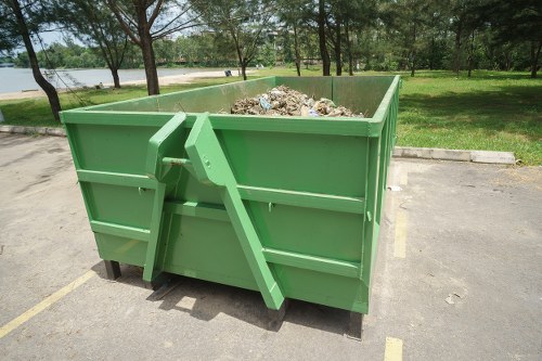 Eco-friendly disposal during garage clearance